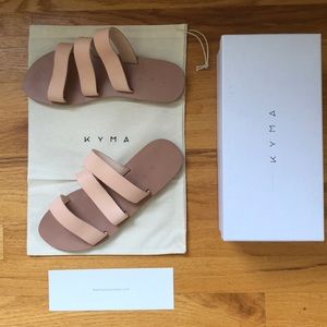 KYMA Light Beige/Blush Pink Antiparos Sandals